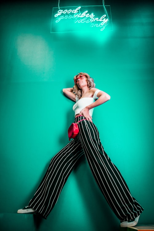 Calça wide